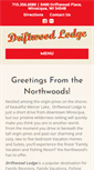 Mobile Screenshot of driftwood-lodge.com